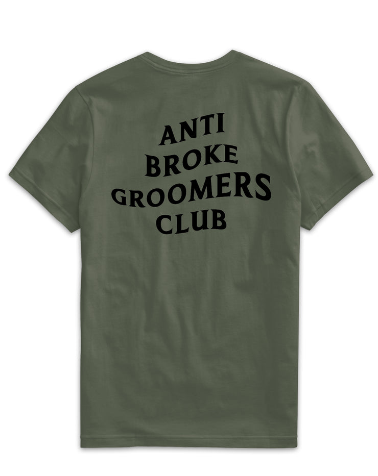 Groomer's Club T-Shirt Green
