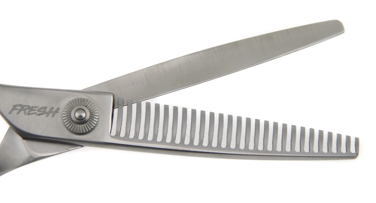 Fresh Shears Instagram Razor Kama Slice 27 Lefty Hair Blending Shears | Fresh Shears Stay Fresh