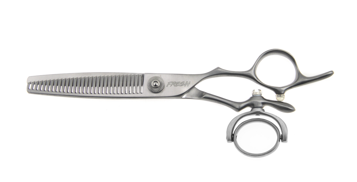 Fresh Shears Instagram Razor Kama 30 Swivel Professional Hair Blending Shears | Fresh Shears Stay Fresh