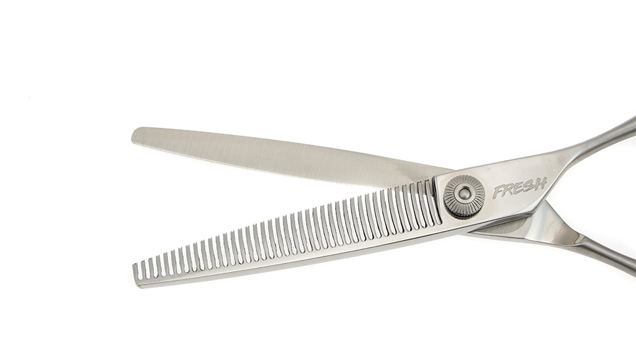 Koa 40 Flip Modern Barber Shears | Fresh Shears Professional Barbering Koa 40 Flip Modern Barber Shears | Fresh Shears Professional Barbering